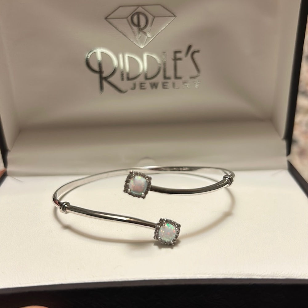 Opal Cuff Bracelet